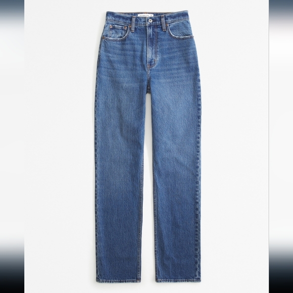 Abercrombie & Fitch Denim - Abercrombie Ultra High Rise 90s Straight Jean size 6R